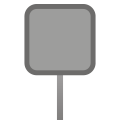 Tijdelijke verkeersbordpaal